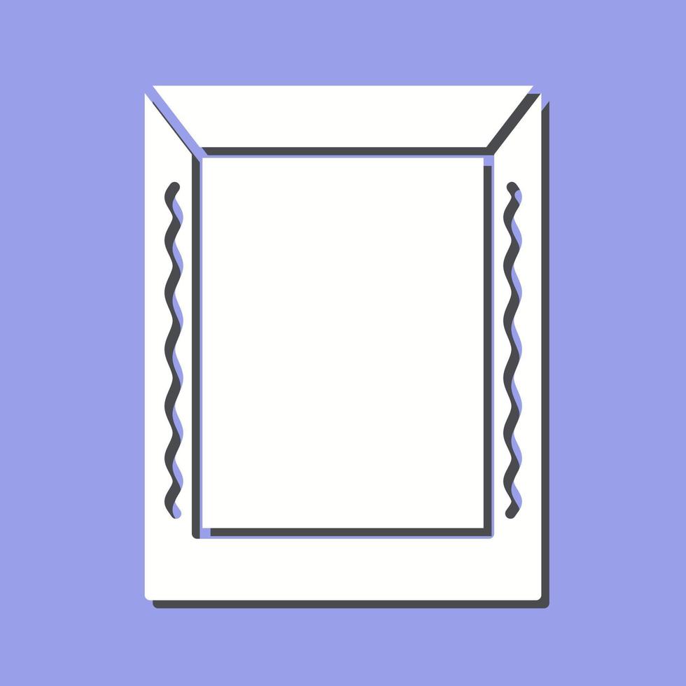 icône de vecteur de cadre unique