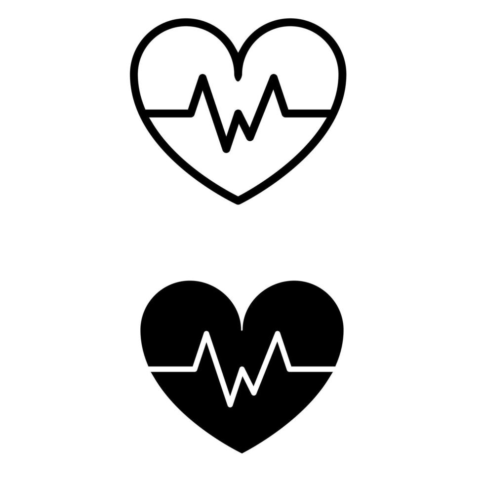 jeu d'icônes vectorielles d'ambulance. collection de signes d'illustration de médecin. symbole ou logo de réanimation. vecteur