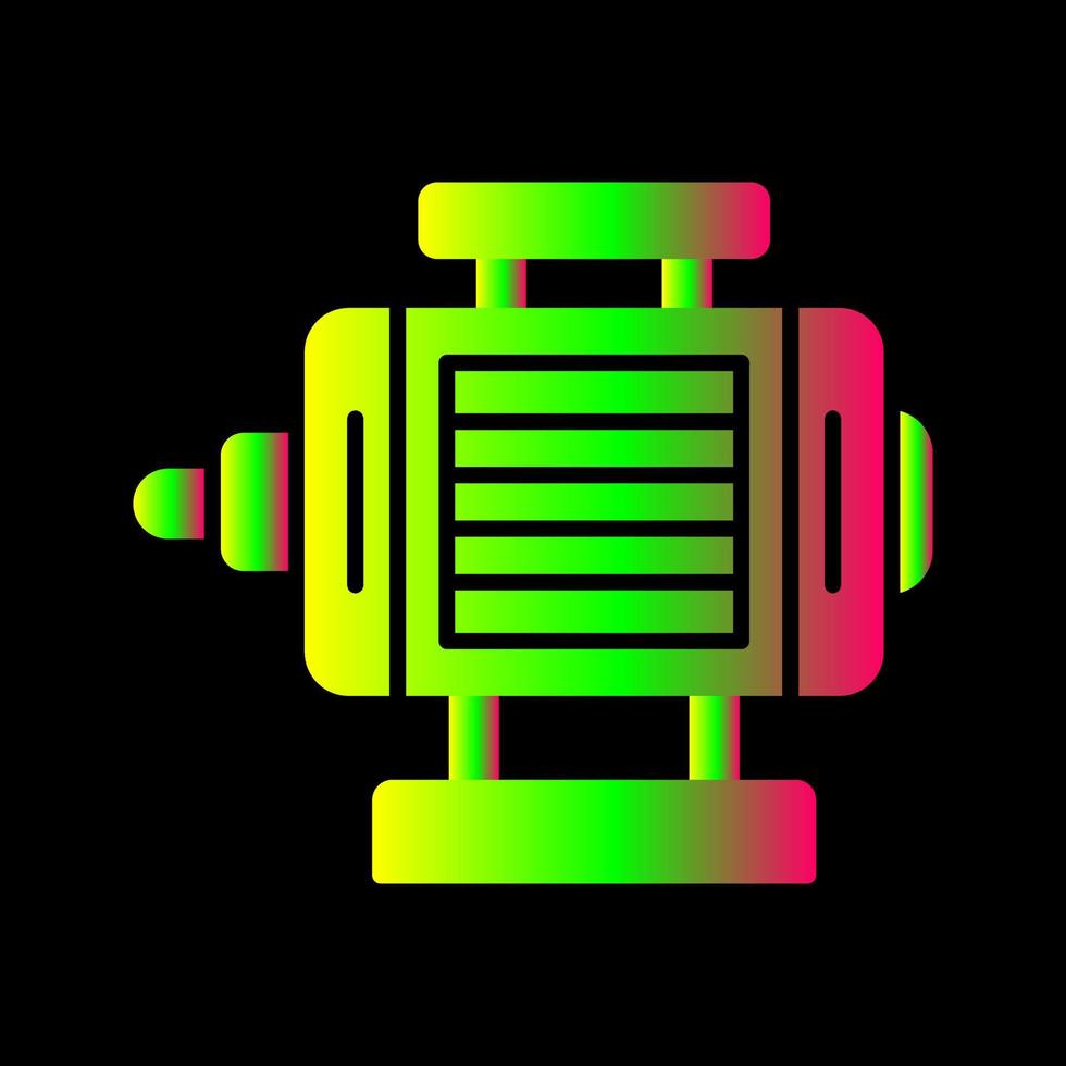 icône de vecteur de moteur électrique
