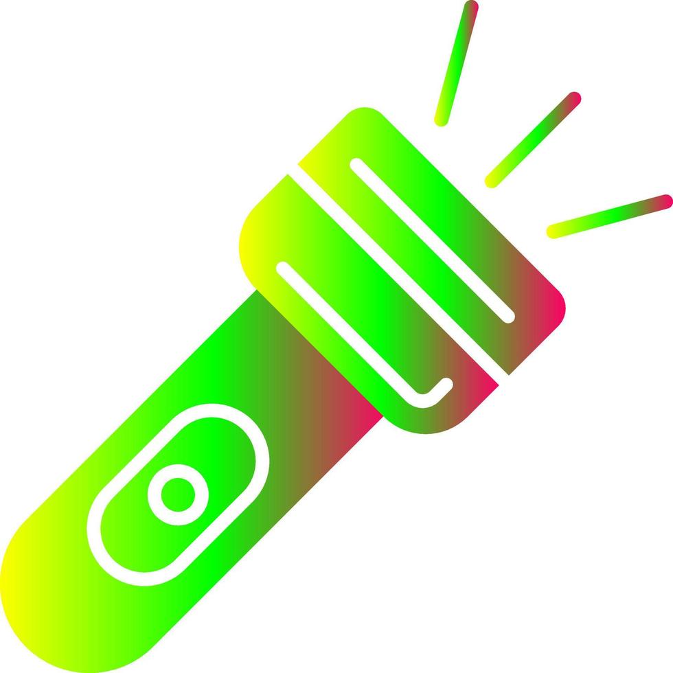 icône de vecteur de lumière flash