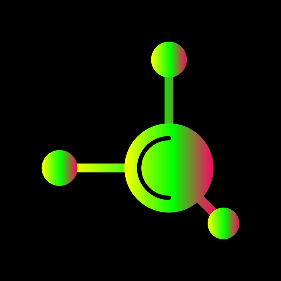 icône de vecteur de molécule