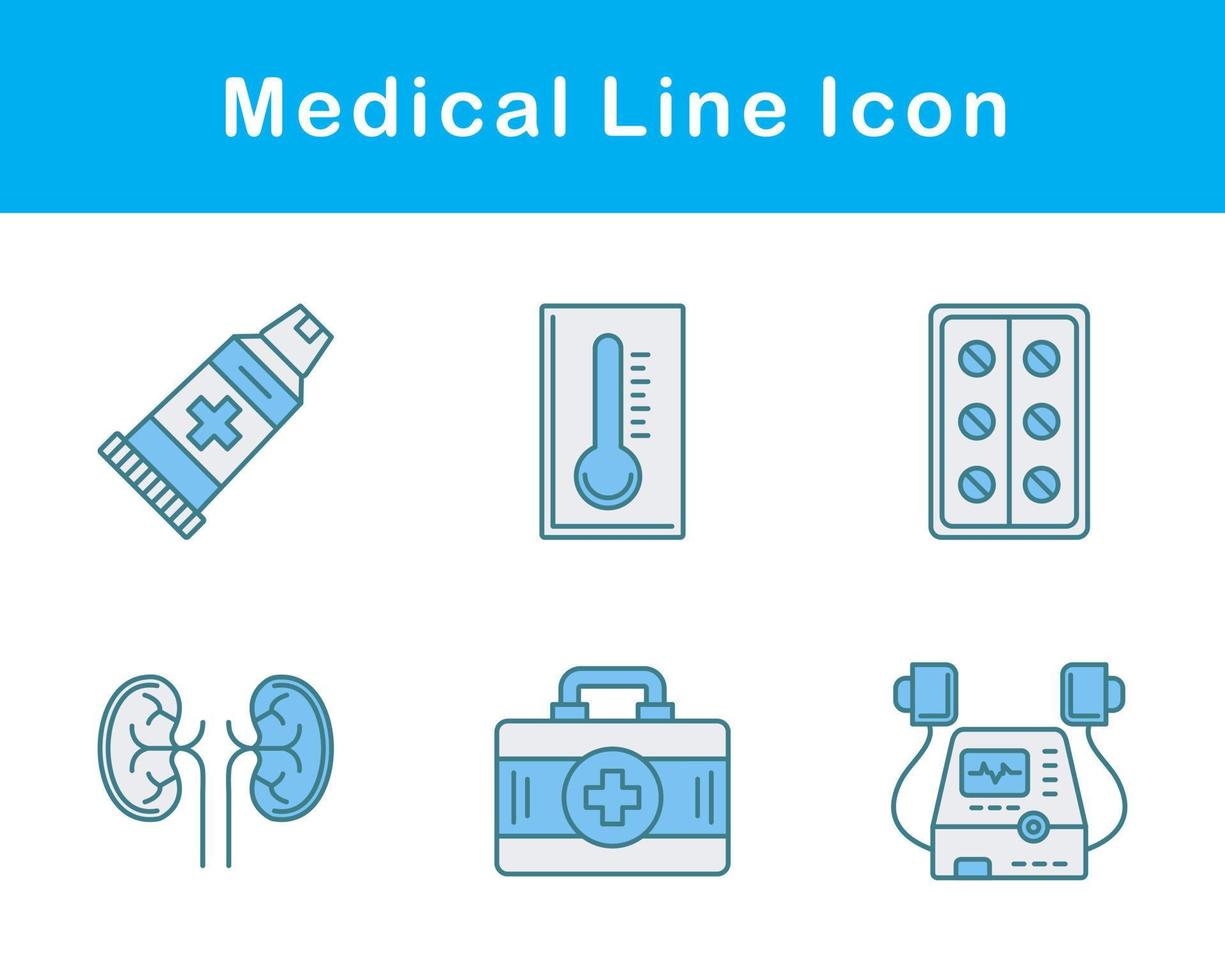 médical vecteur icône ensemble