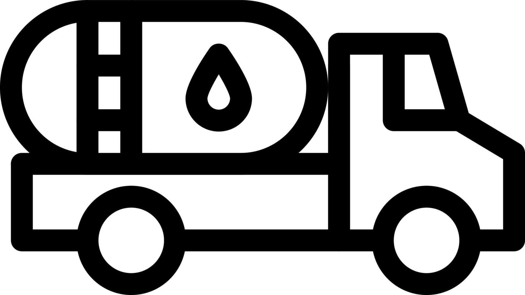 illustration vectorielle de pétrolier sur fond.symboles de qualité premium.icônes vectorielles pour le concept et la conception graphique. vecteur