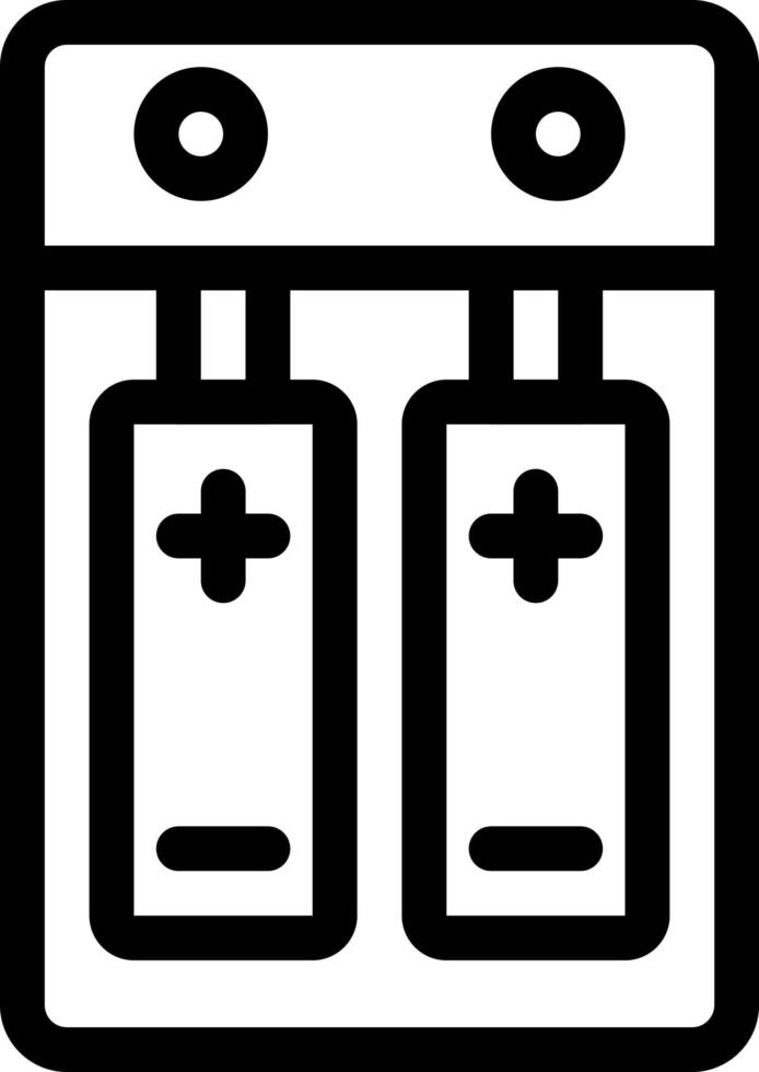 illustration vectorielle de batterie sur fond.symboles de qualité premium.icônes vectorielles pour le concept et la conception graphique. vecteur