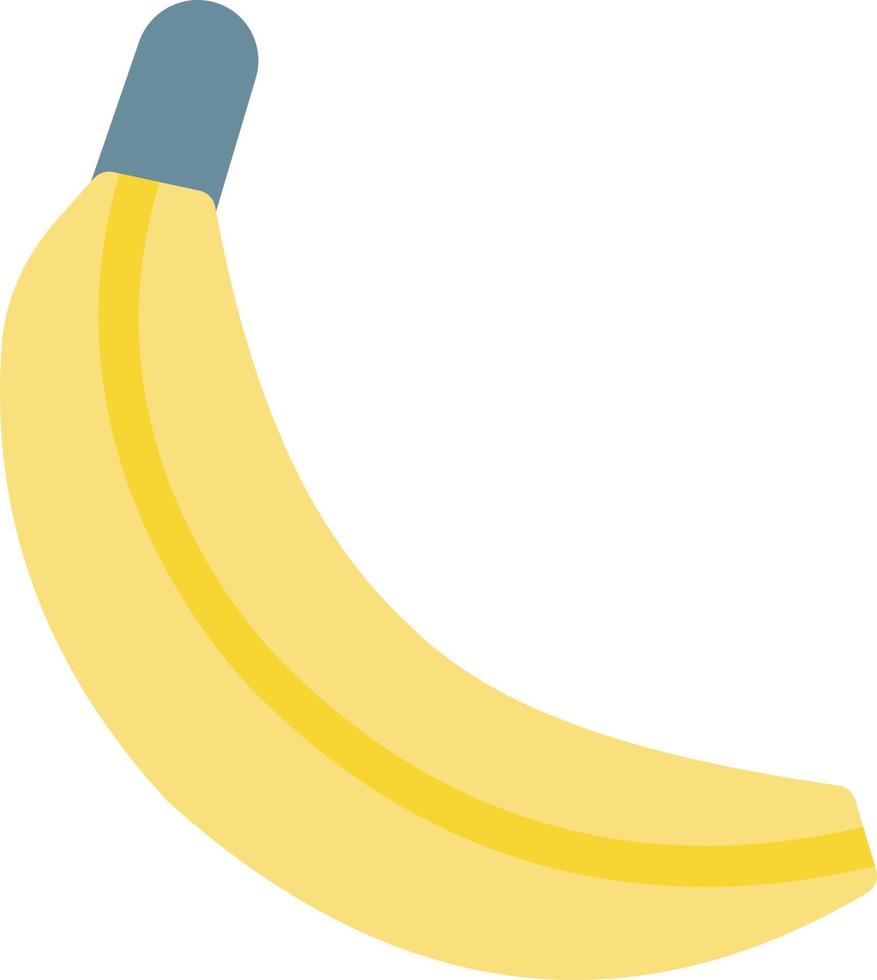 illustration vectorielle de banane sur fond. symboles de qualité premium. icônes vectorielles pour le concept et la conception graphique. vecteur