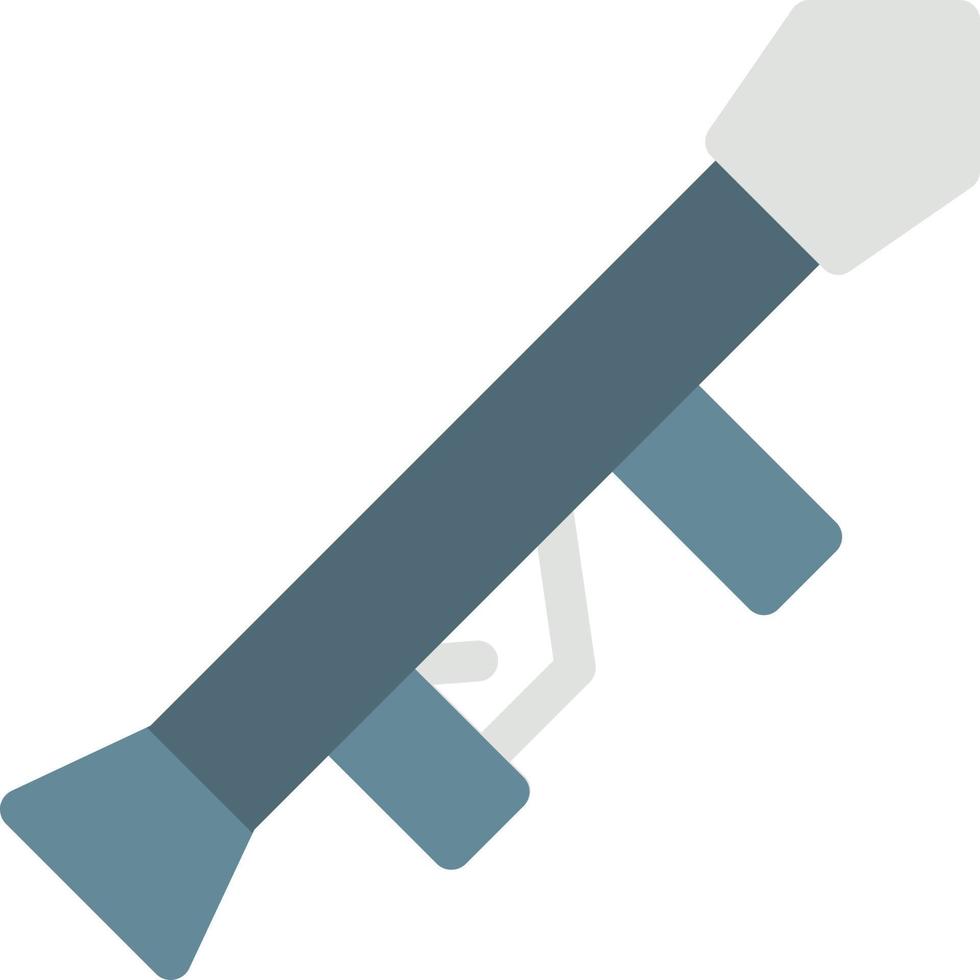 illustration vectorielle de bazooka sur fond. symboles de qualité premium. icônes vectorielles pour le concept et la conception graphique. vecteur
