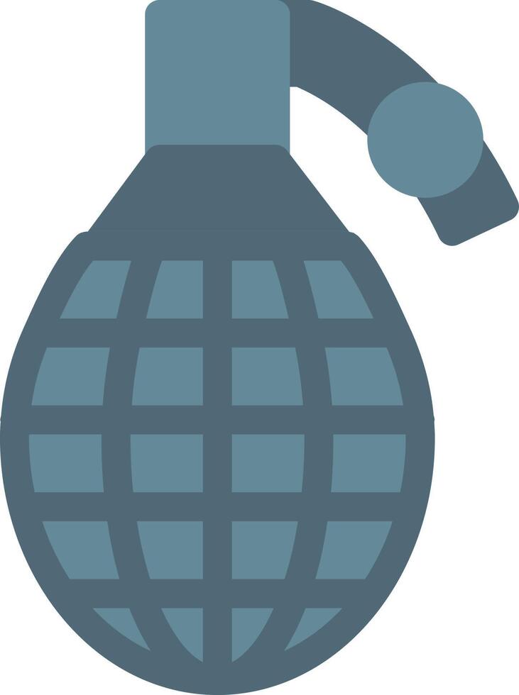 illustration vectorielle de grenade bombe sur fond. symboles de qualité premium. icônes vectorielles pour le concept et la conception graphique. vecteur