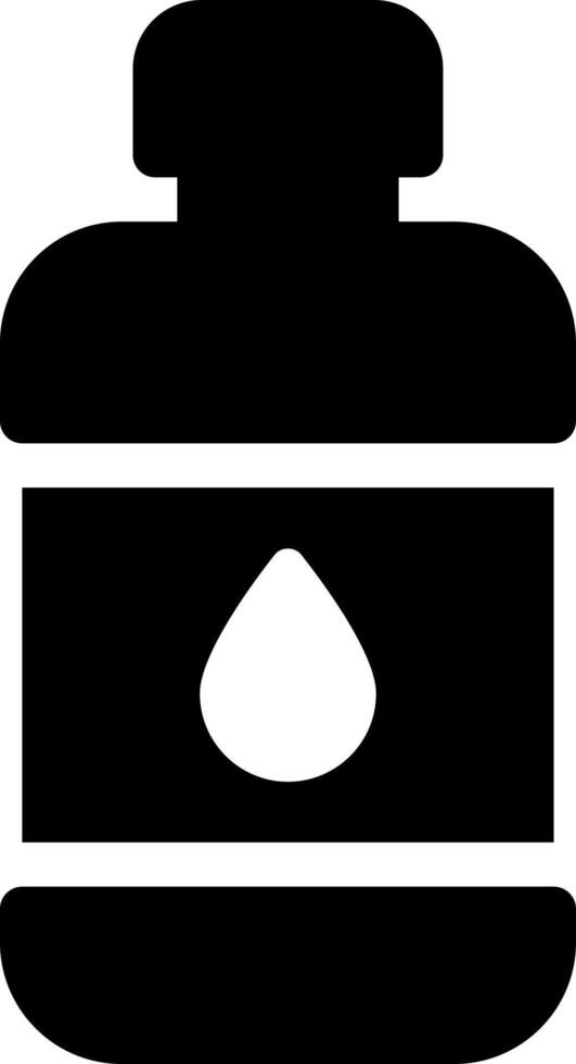 illustration vectorielle de bouteille d'eau sur un fond. symboles de qualité premium. icônes vectorielles pour le concept et la conception graphique. vecteur