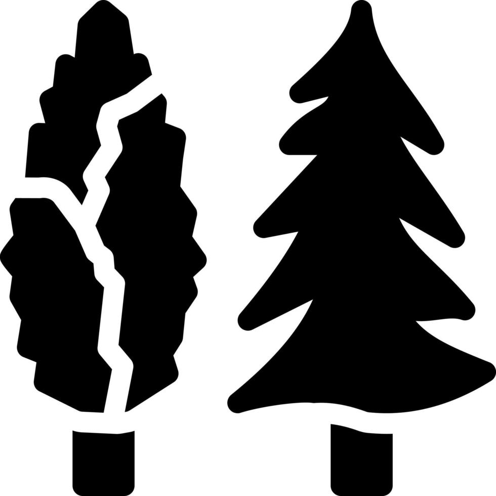 illustration vectorielle de forêt sur fond.symboles de qualité premium.icônes vectorielles pour le concept et la conception graphique. vecteur
