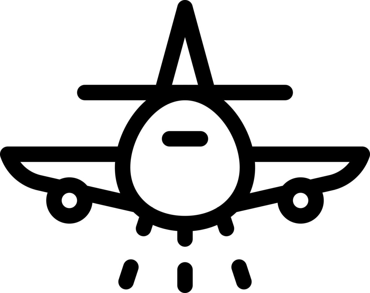 illustration vectorielle d'avion sur un fond. symboles de qualité premium. icônes vectorielles pour le concept et la conception graphique. vecteur