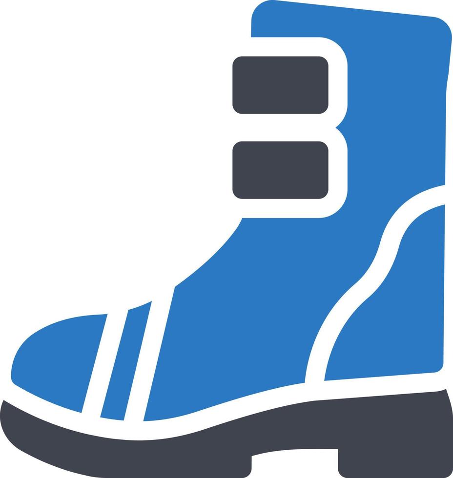 illustration vectorielle de chaussures longues sur fond.symboles de qualité premium.icônes vectorielles pour le concept et la conception graphique. vecteur