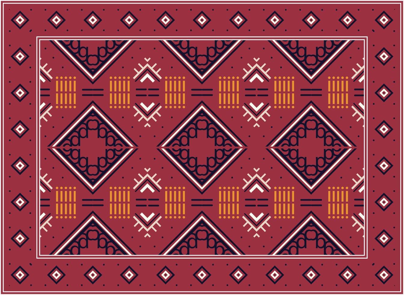 moderne décorer avec Oriental tapis, boho persan couverture vivant pièce africain ethnique aztèque style conception pour impression en tissu les tapis, les serviettes, mouchoirs, écharpes tapis, vecteur