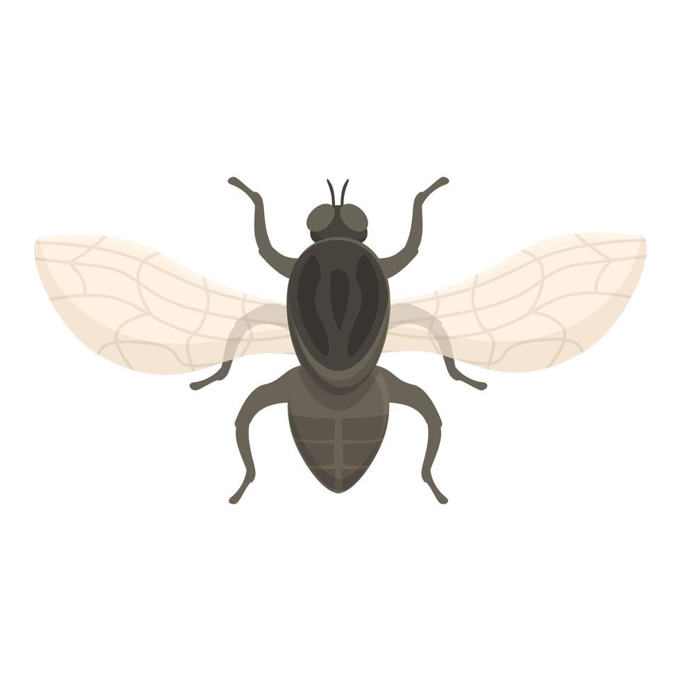 tik tsé-tsé mouche icône dessin animé vecteur. Afrique insecte vecteur