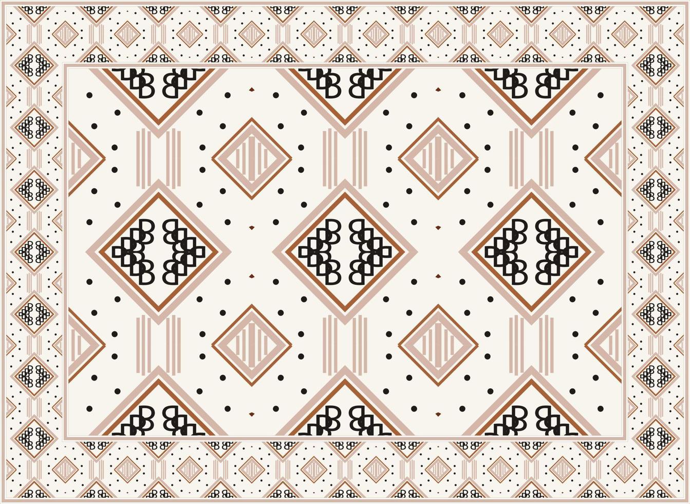 persan couverture moderne vivant chambre, motif ethnique sans couture modèle moderne persan tapis, africain ethnique aztèque style conception pour impression en tissu les tapis, les serviettes, mouchoirs, écharpes tapis, vecteur