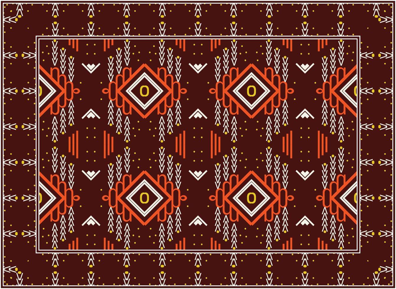 moderne Oriental tapis, contemporain moderne persan tapis, africain ethnique aztèque style conception pour impression en tissu les tapis, les serviettes, mouchoirs, écharpes tapis, vecteur