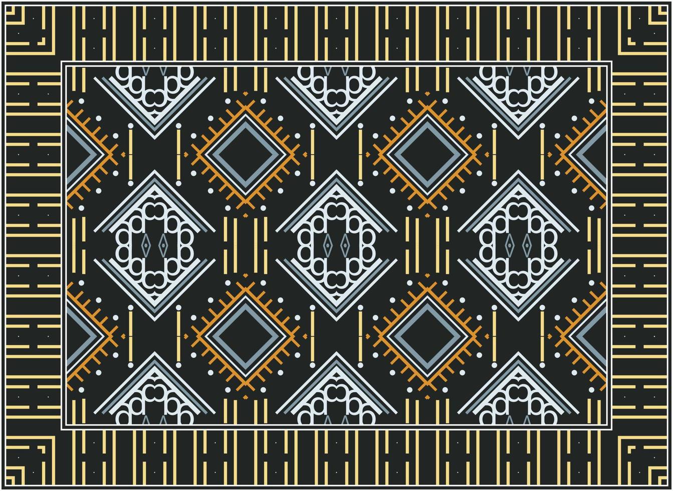 persan couverture motifs, contemporain moderne persan tapis, africain ethnique aztèque style conception pour impression en tissu les tapis, les serviettes, mouchoirs, écharpes tapis, vecteur