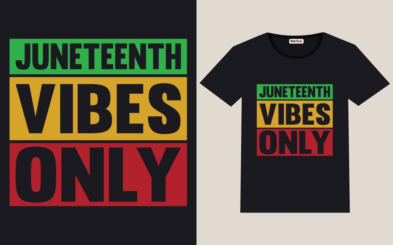 juneteenth typographie citations T-shirt, noir histoire mois T-shirt conception, vecteur graphique