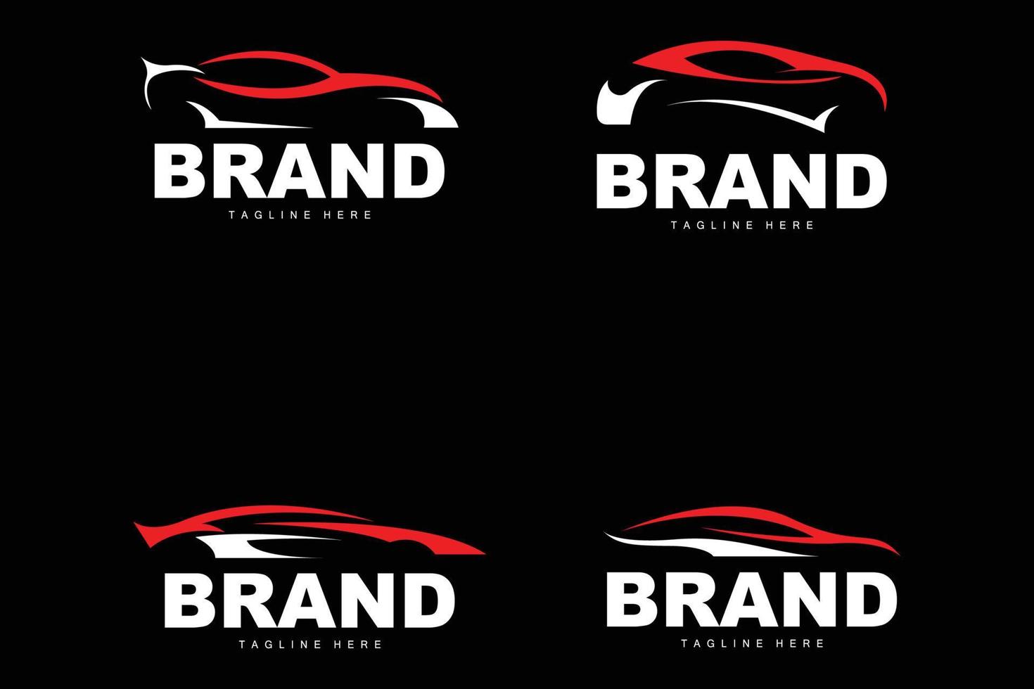 logo automobile, vecteur de réparation automobile, conception de marque de produit de pièce de rechange automobile