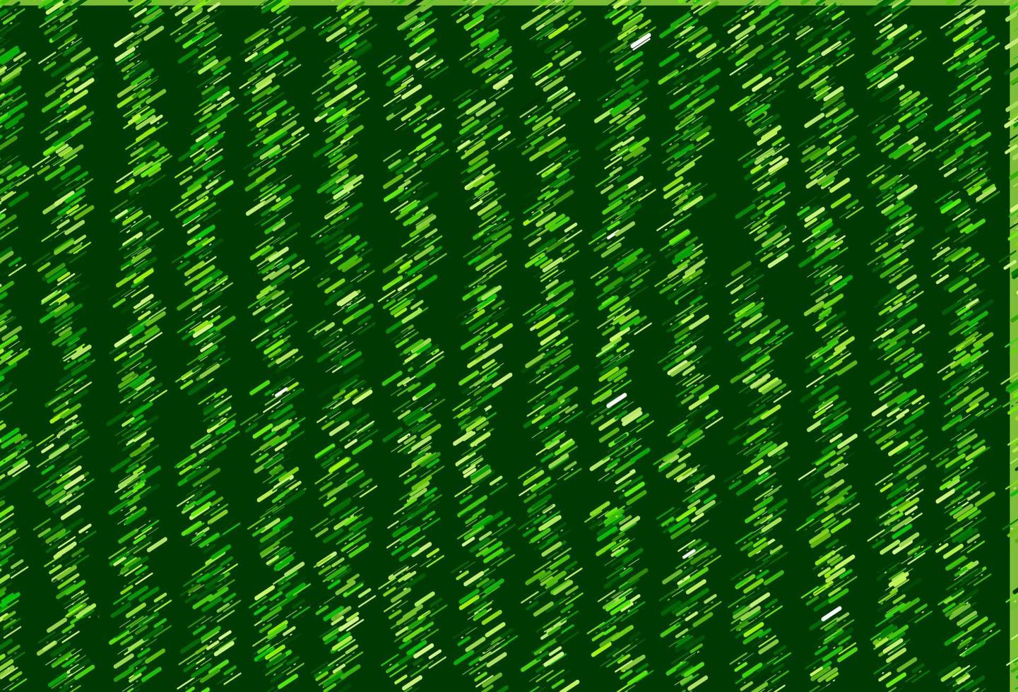 disposition vectorielle vert clair avec des lignes plates. vecteur