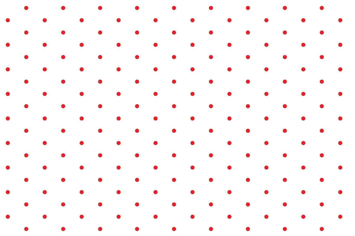 petit polka rouge point modèle sur blanc Contexte. vecteur