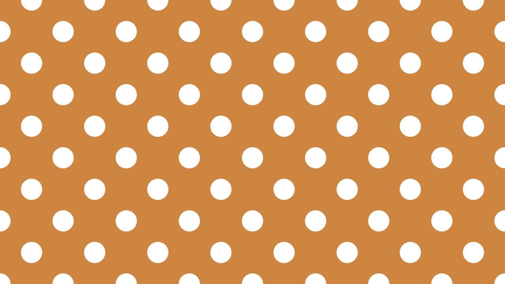 blanc Couleur polka points plus de Pérou marron Contexte vecteur