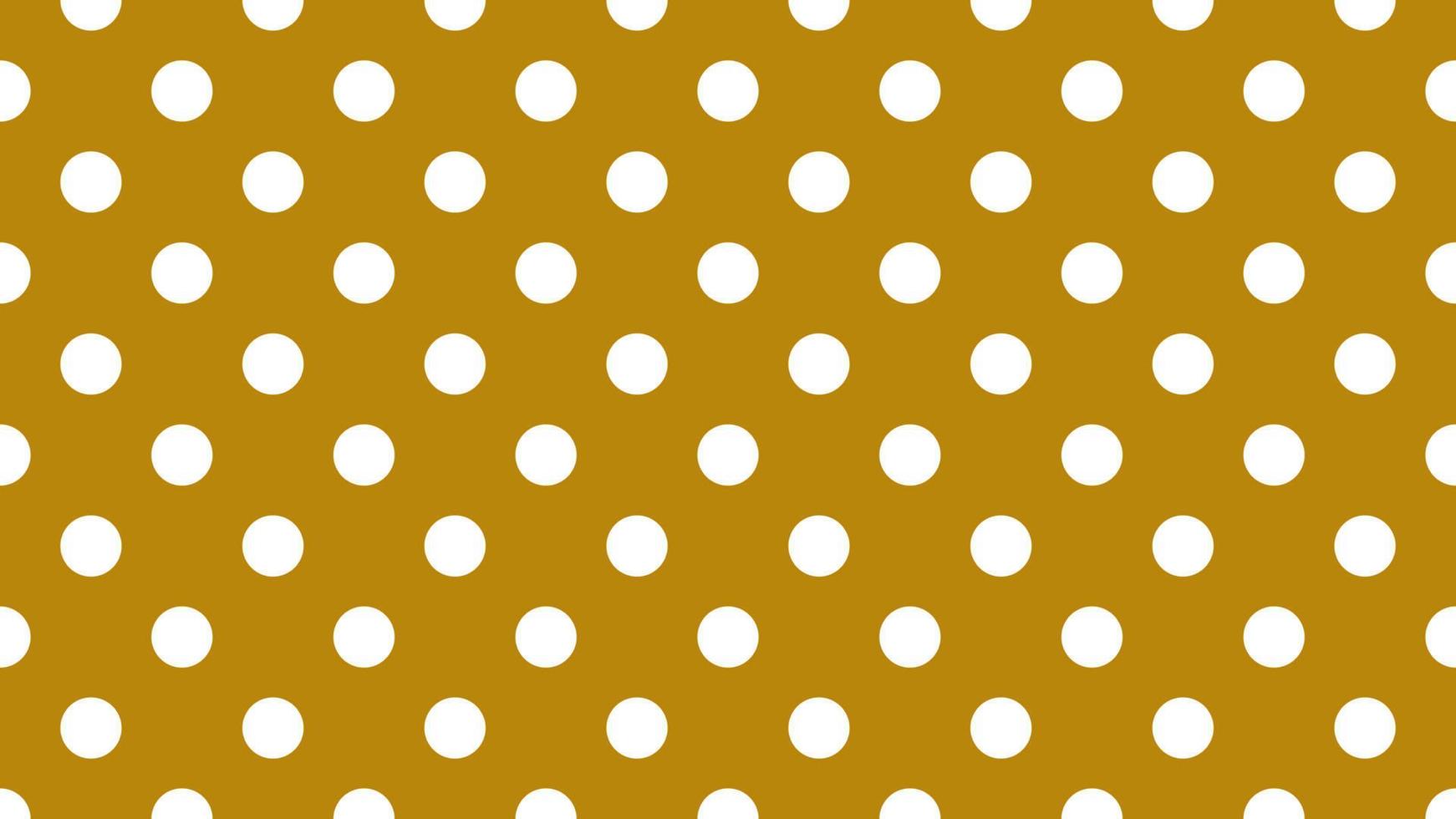 blanc Couleur polka points plus de foncé verge d'or marron Contexte vecteur