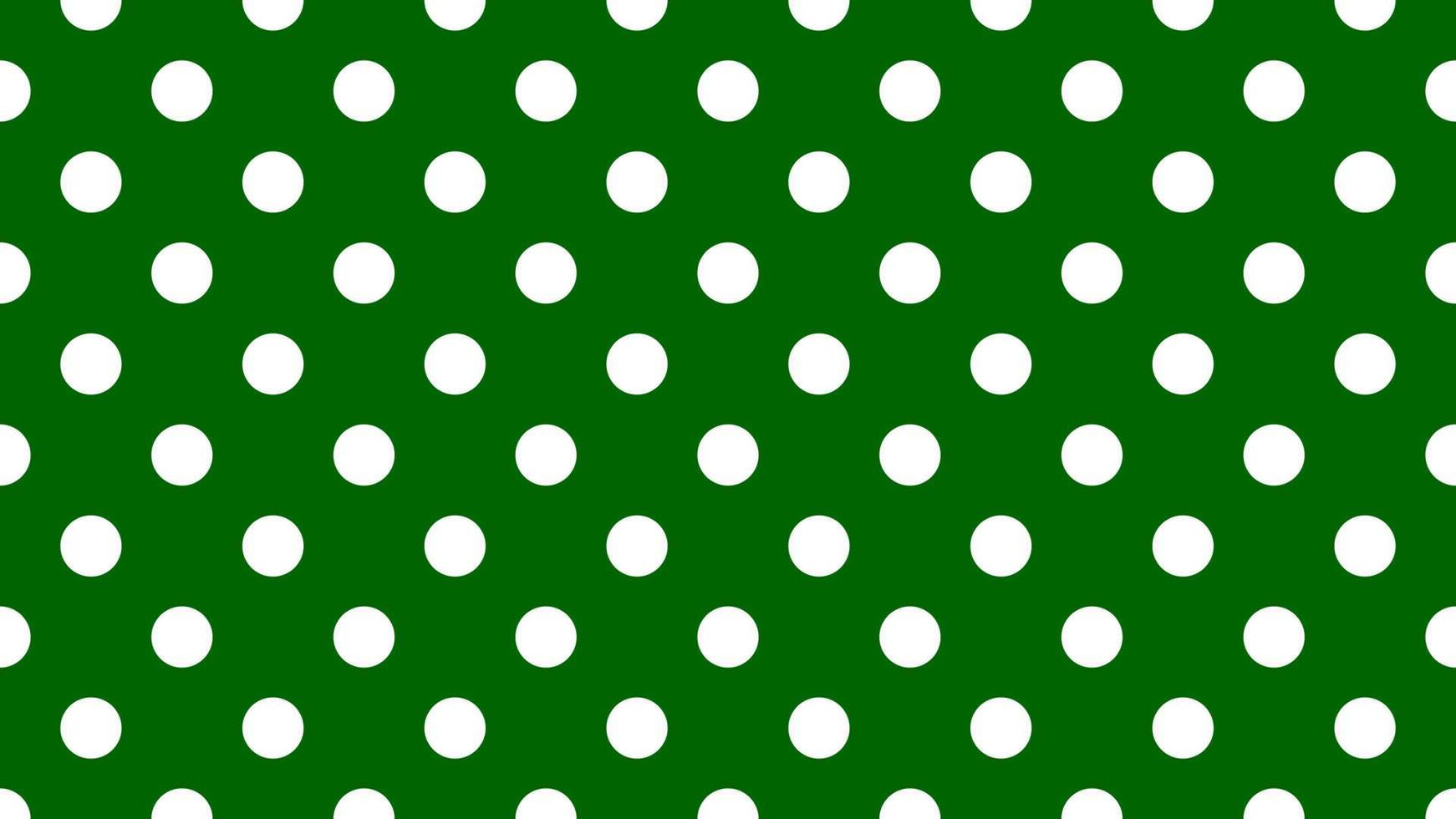 blanc Couleur polka points plus de foncé vert Contexte vecteur