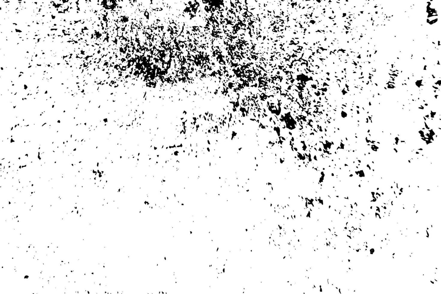grunge Contexte noir et blanche. texture de puces, fissures, rayures, éraflures, poussière, saleté. vecteur