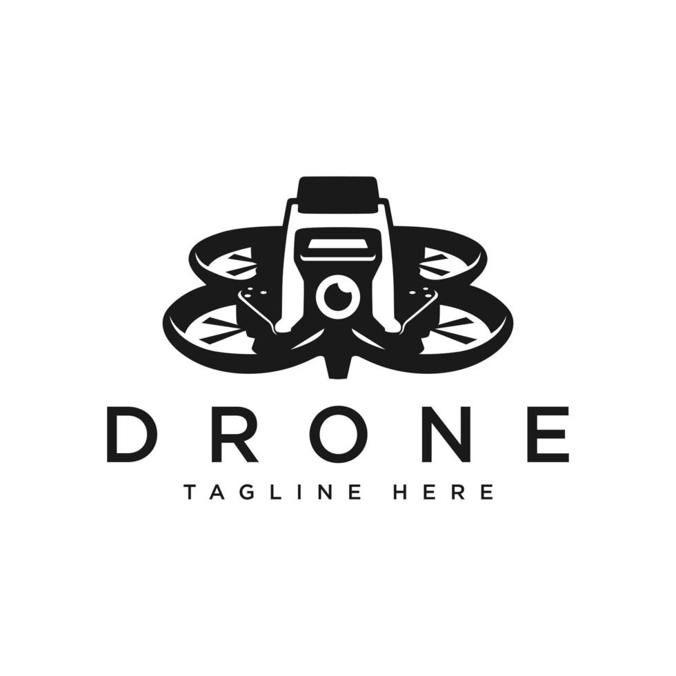 moderne drone vecteur illustration logo