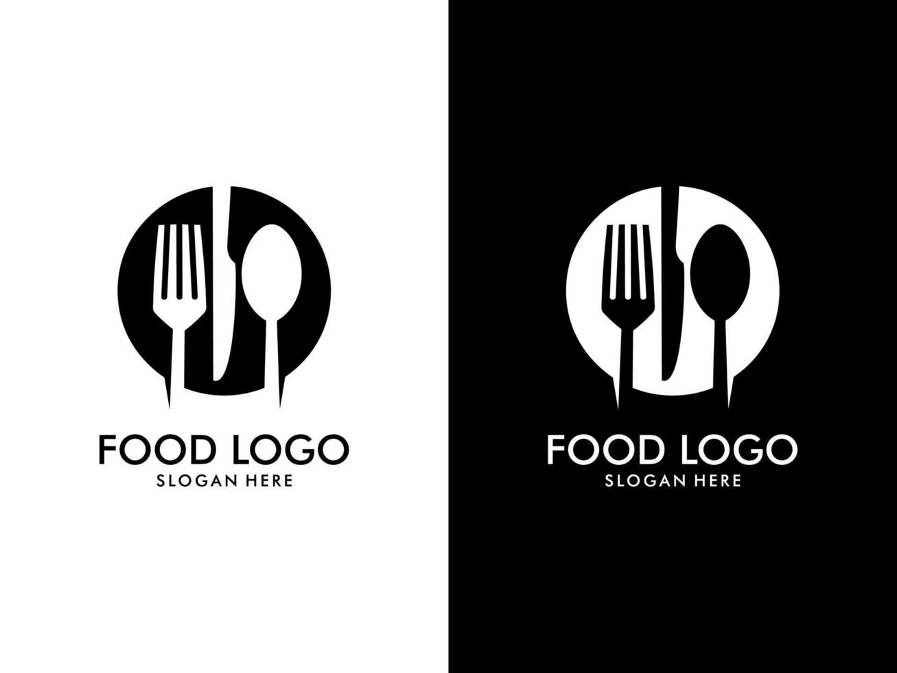initiale lettre o nourriture logo, nourriture logo vecteur