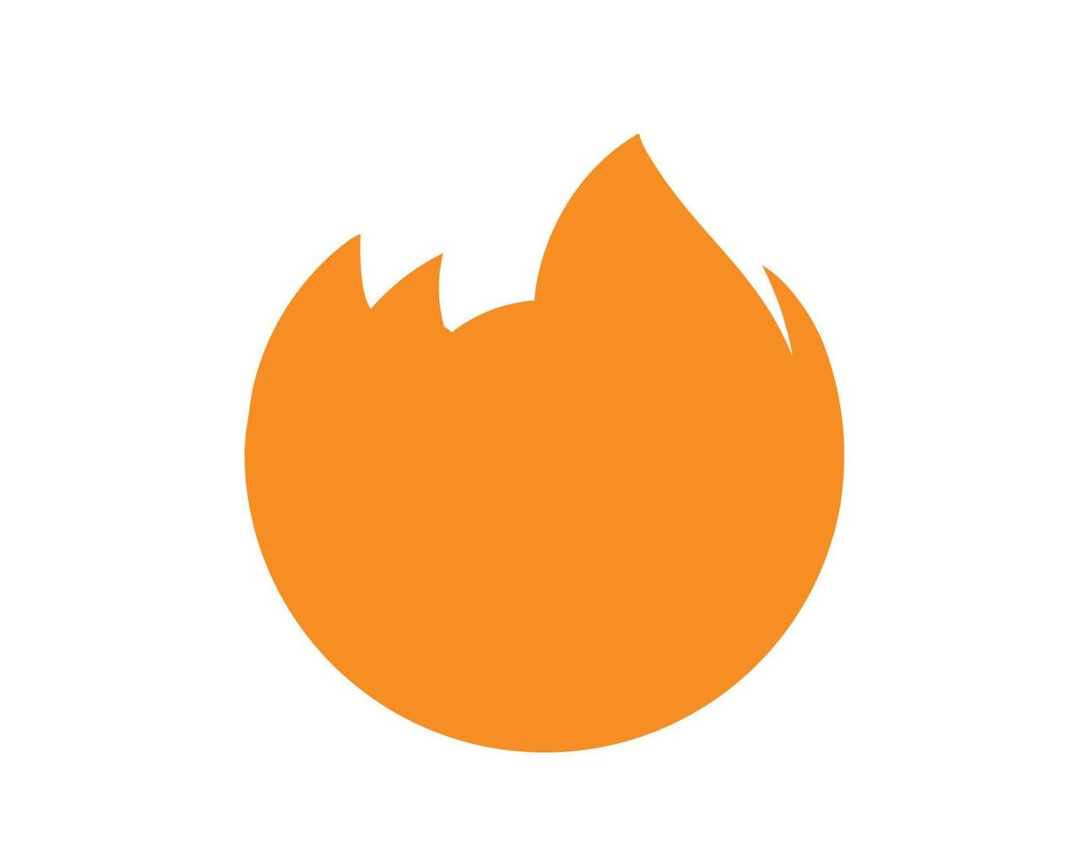 mozilla Firefox navigateur logo marque symbole Orange conception Logiciel vecteur illustration