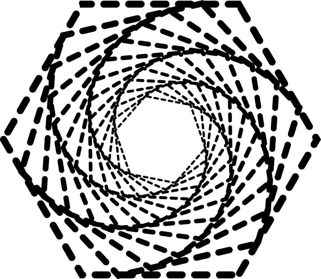 dynamique vecteur hexagone forme cette vous pouvez utilisation comme logo, symbole, arrière-plan, icône, etc.