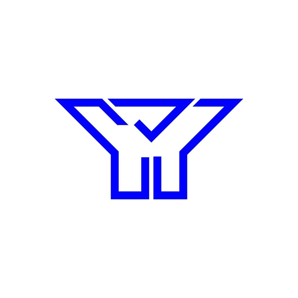 cjj lettre logo Créatif conception avec vecteur graphique, cjj Facile et moderne logo.