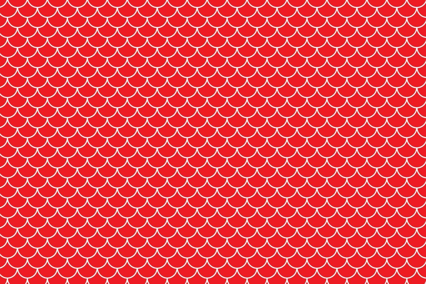 abstrait blanc Sirène échelle sur rouge Contexte modèle texture. vecteur