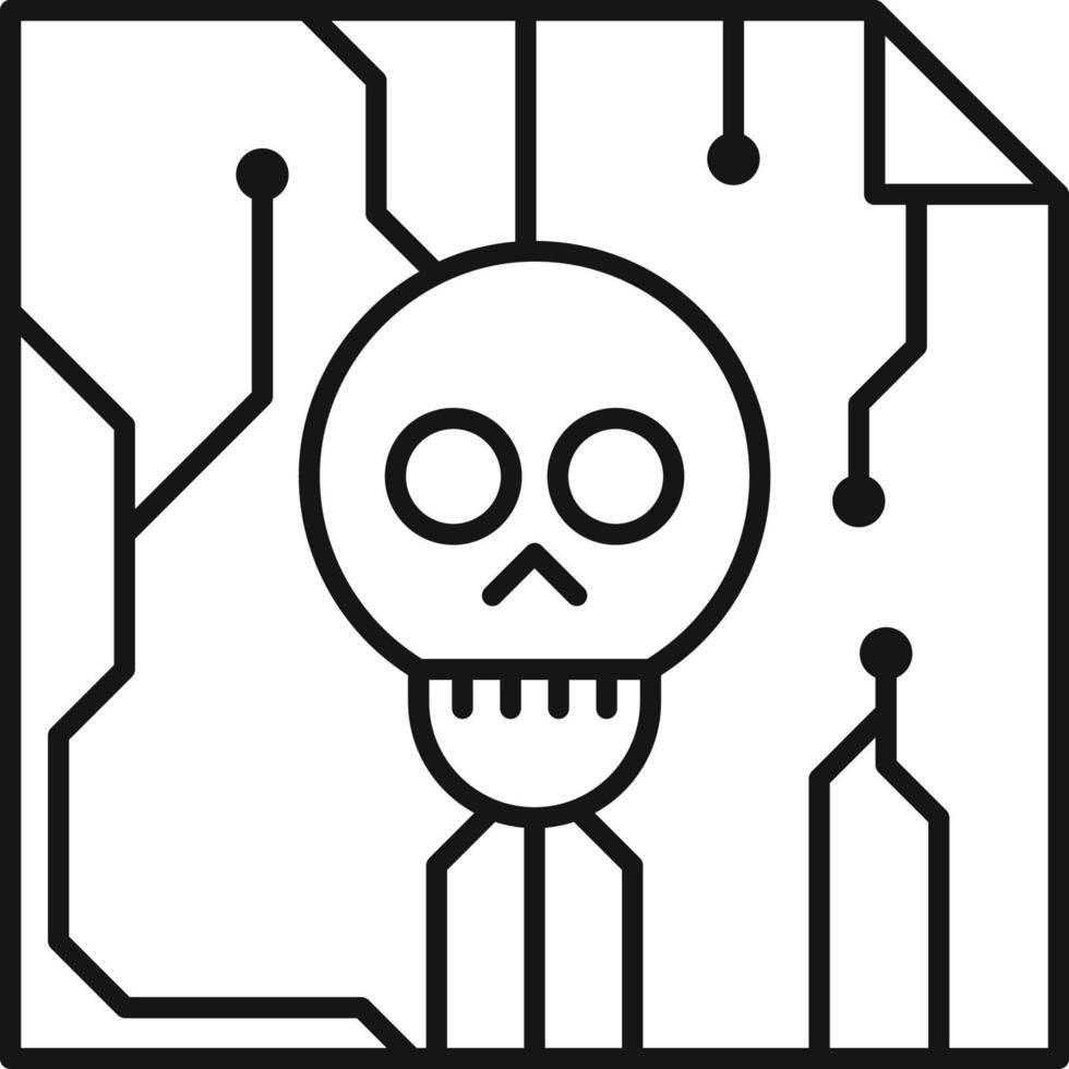 contenu, numérique, mort document, icône. commercialisation vecteur icône. mince ligne icône pour site Internet conception et infographie sur blanc Contexte