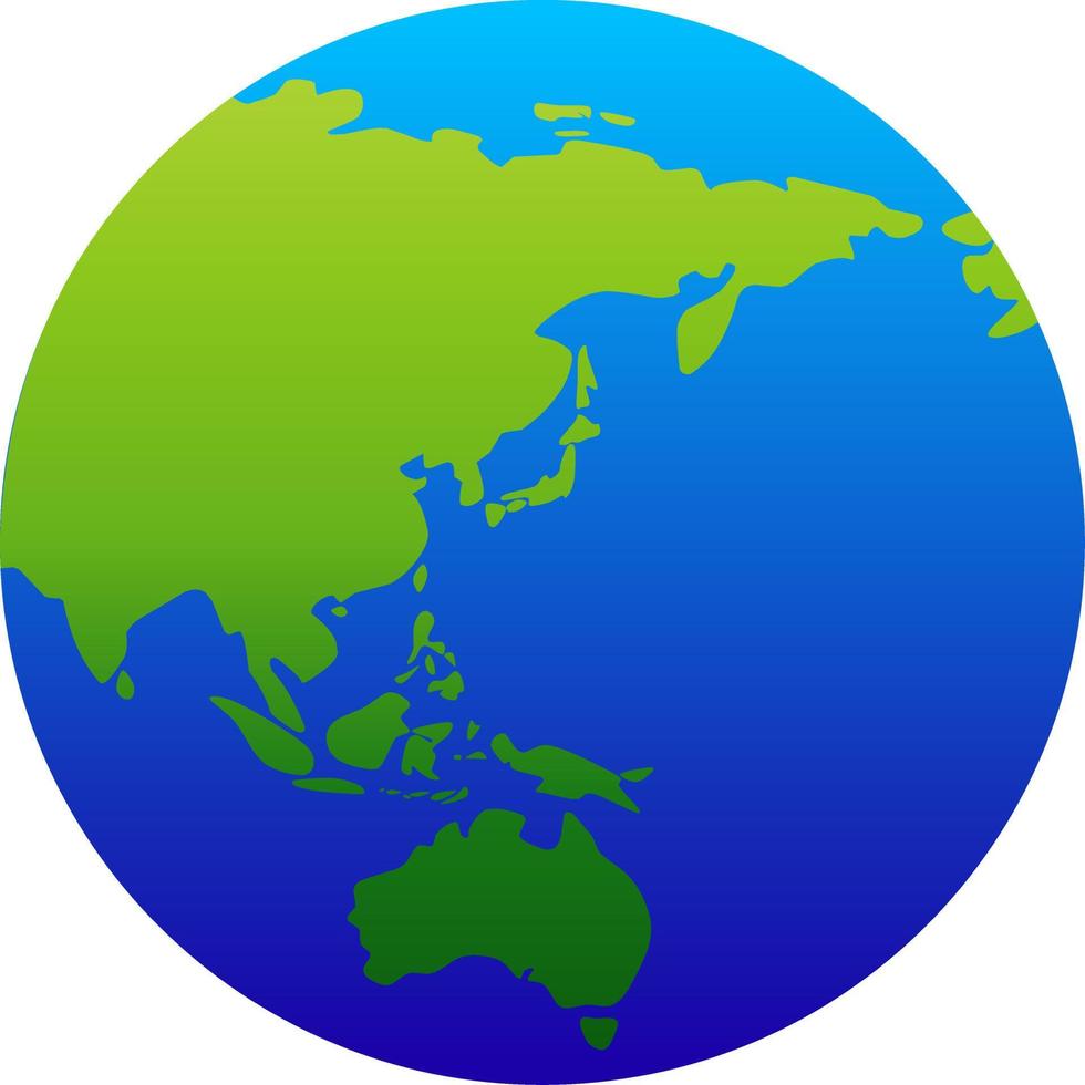 Terre vecteur illustration. globe carte de Terre pour Terre journée conception. conception Ressource de Terre pour éducation ou décoration En ce qui concerne le climat changement de global échauffement. monde icône pour environnement