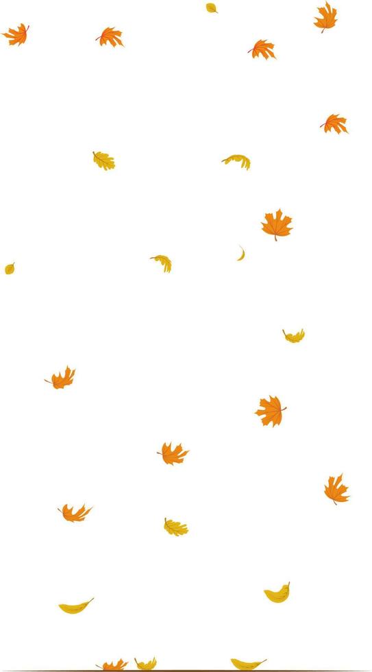 l'automne Contexte. chute feuilles. vecteur illustration. le Cadre de le feuilles. élément pour conception affaires cartes, faire-part, cadeau cartes, prospectus et brochures