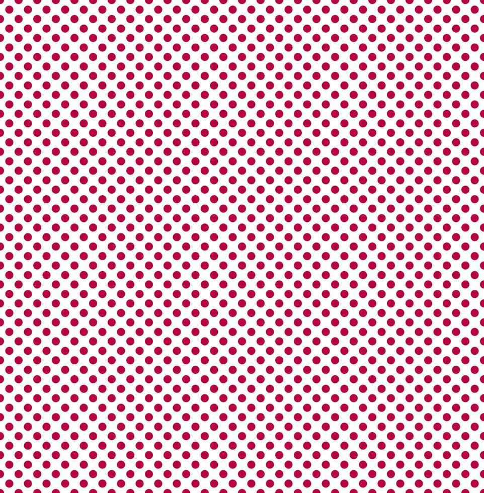 brillant modèle de rouge points sur une blanc Contexte dans le style de pop Art pour impression et conception. vecteur illustration.