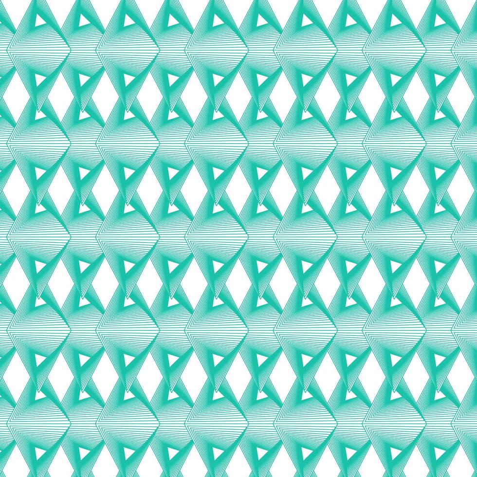 beauté Triangle géométrique multi abstrait lignes modèle vert pastel et blanc Contexte vecteur