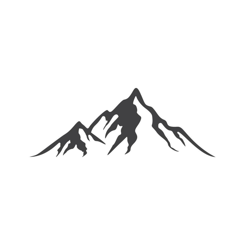 vecteur de logo de montagne