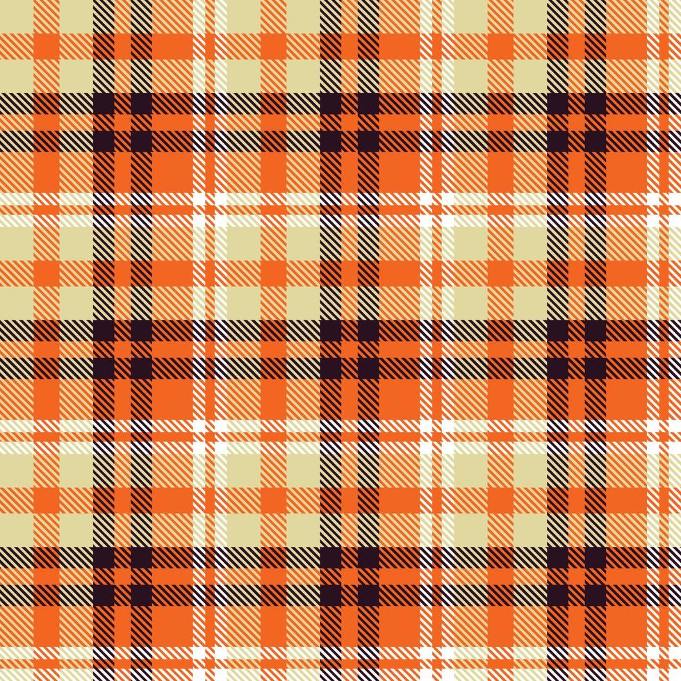 Le textile à motif tartan abstrait est tissé dans un sergé simple, deux sur deux sous la chaîne, avançant d'un fil à chaque passage. vecteur