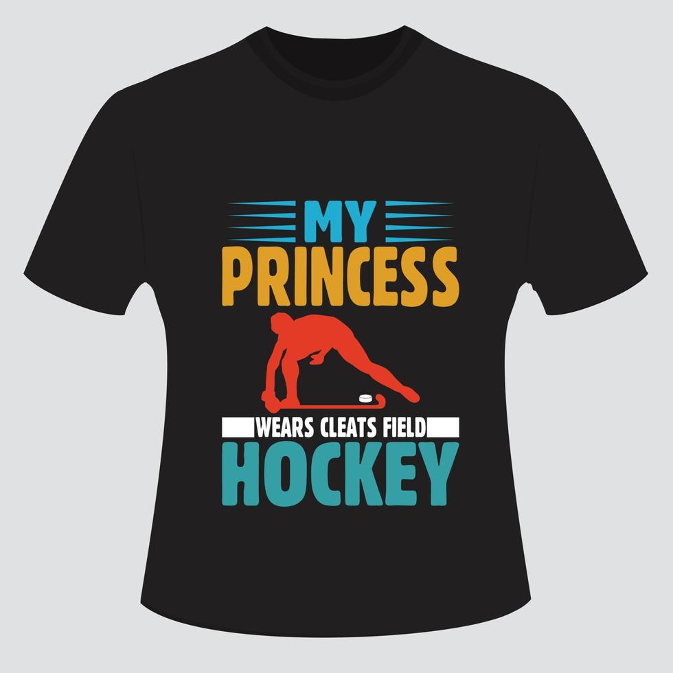 ensemble de conception de t-shirt de hockey vecteur