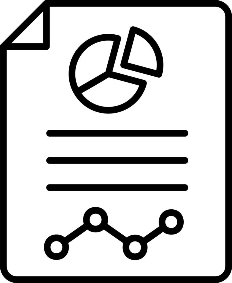 icône de vecteur d'analyse