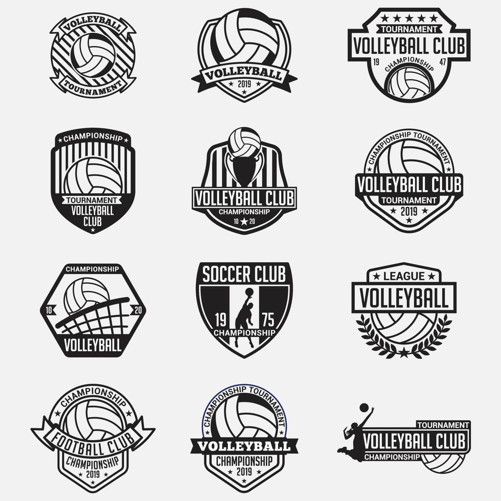 modèles de conception de logo de club de basket-ball vecteur