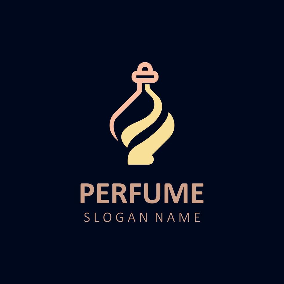 luxe parfum parfum cosmétique Créatif logo pouvez être utilisé pour entreprise, entreprise, cosmétique magasin vecteur