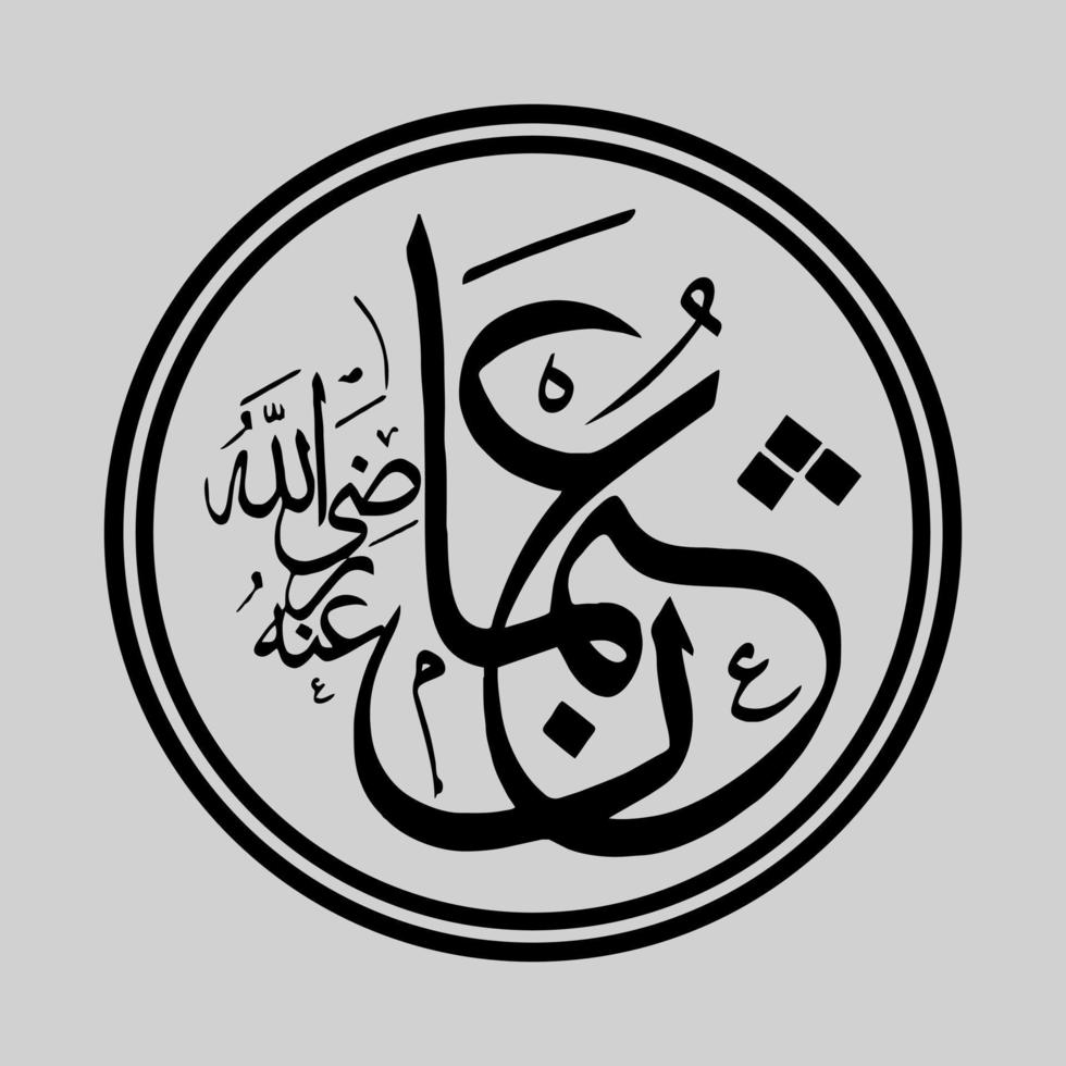 arabe coran calligraphie, sens pour votre divers conception modèle besoins, bannières, autocollants, brochures ou autre impression vecteur