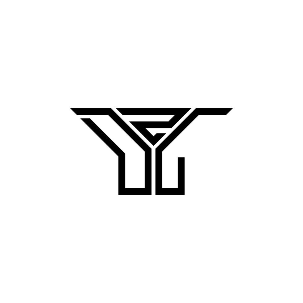 dzl lettre logo Créatif conception avec vecteur graphique, dzl Facile et moderne logo.