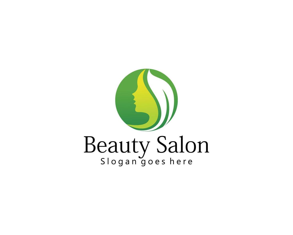 modèle de conception d'icône vectorielle logo salon de beauté et spa vecteur