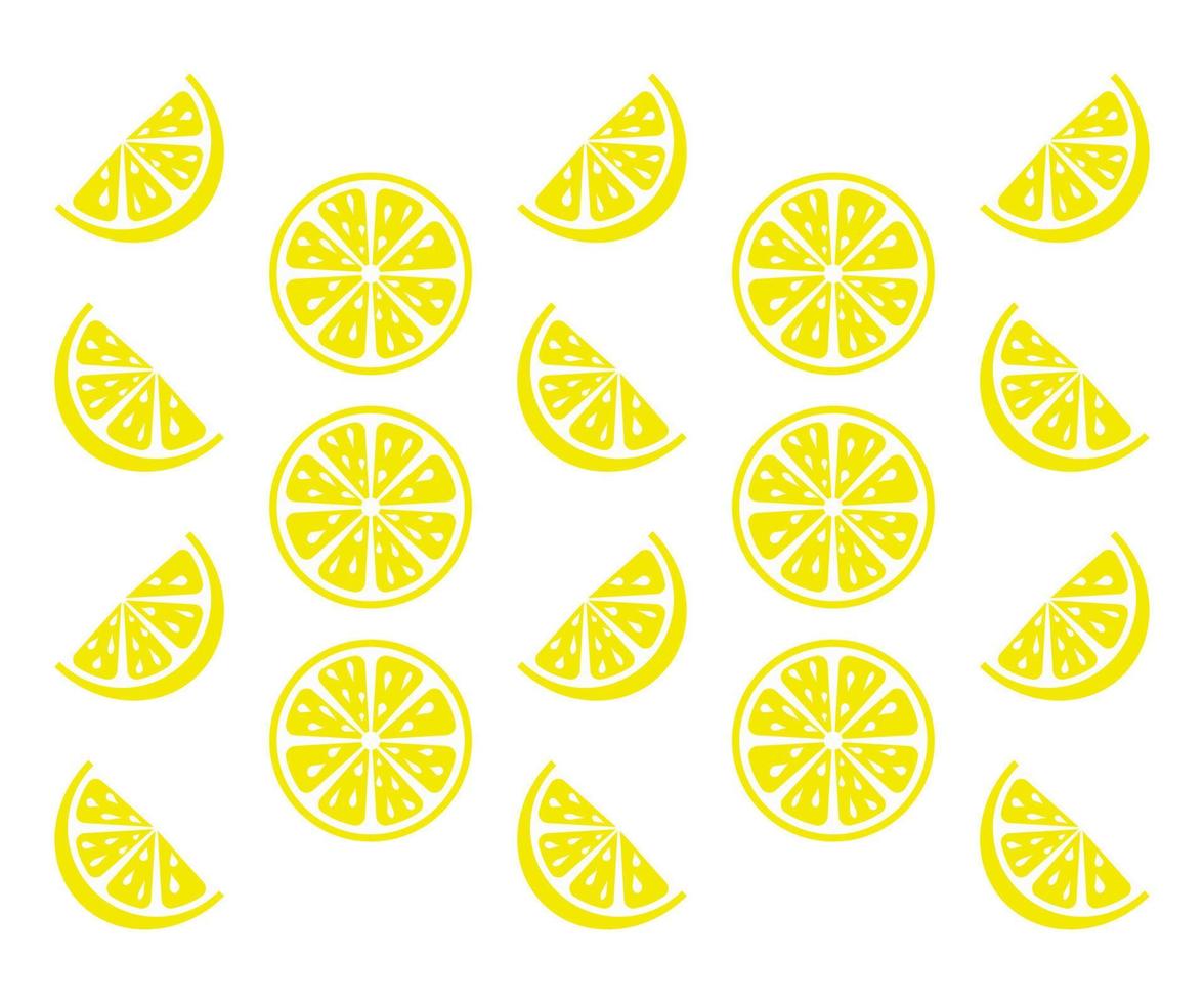 Frais et juteux citron sur blanc Contexte. vecteur illustration