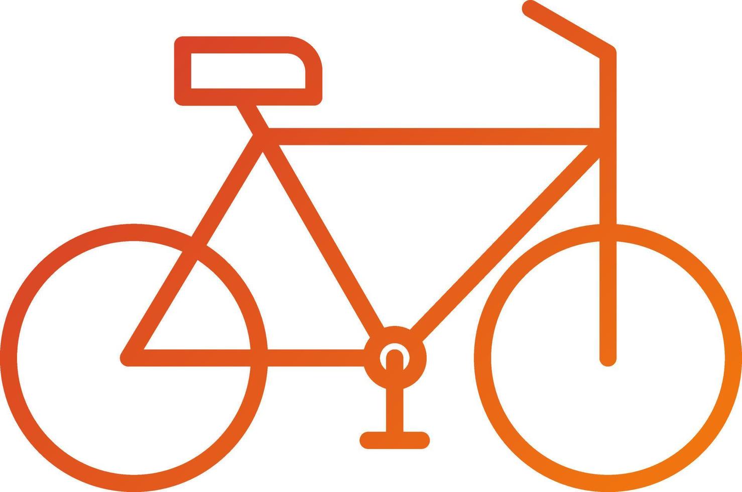 bicyclette jouet icône style vecteur